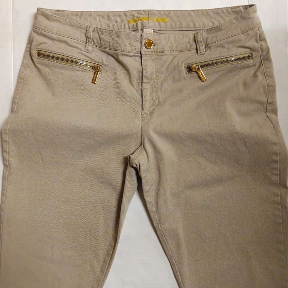 *MICHAEL KORS* Zipper Pocket Pants
